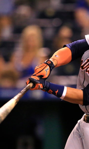 Victor Martinez hits 3 homers as Tigers pound Royals 10-4